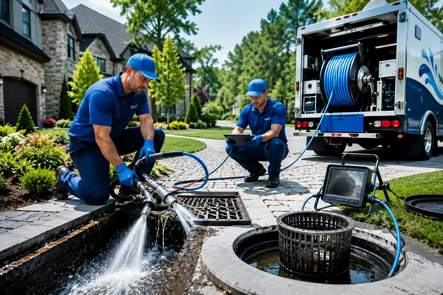 Local outdoor drain cleaning professionals in Lincroft, NJ